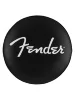 Стілець Fender 30" Spaghetti Logo Pick Pouch Barstool Black and Chrome