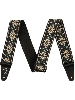 Fender Strap 2" Pasadena Woven Yellow Snowflake