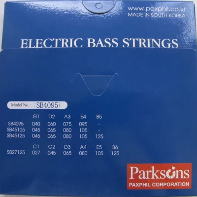 Струни Parksons SB4095 Electric Bass Strings 40-95