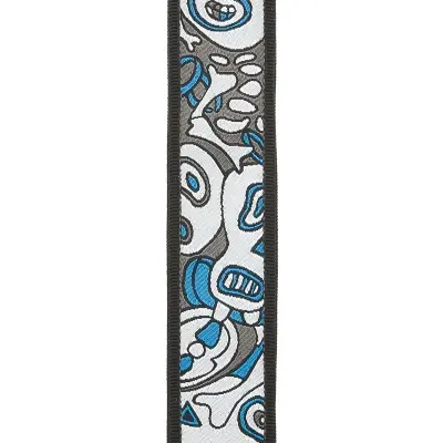 Ремінь для гітари D'Addario 50JS03 Joe Satrani Woven Guitar Strap (Souls of Distortion)