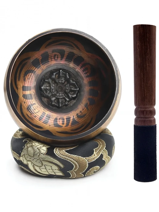 Співуча чаша Співуча чаша Overtone Sound Bowl Reddish Copper Black