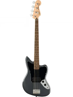 Squier Affinity Series Jaguar Bass LR Charcoal Frost Metallic