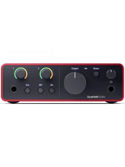 Аудіоінтерфейс Focusrite Scarlett Solo Studio 4th Gen