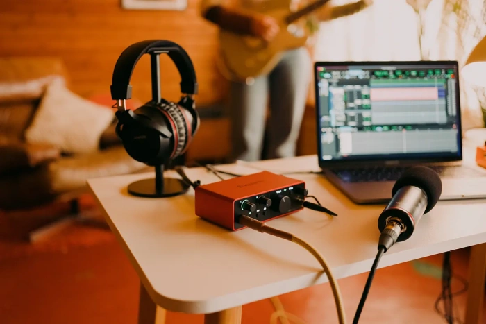 Аудіоінтерфейс Аудіоінтерфейс Focusrite Scarlett Solo Studio 4th Gen