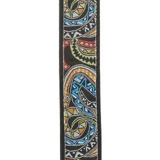 D'Addario 50JS04 Joe Satrani Woven Guitar Strap (Snakes Mosaic)