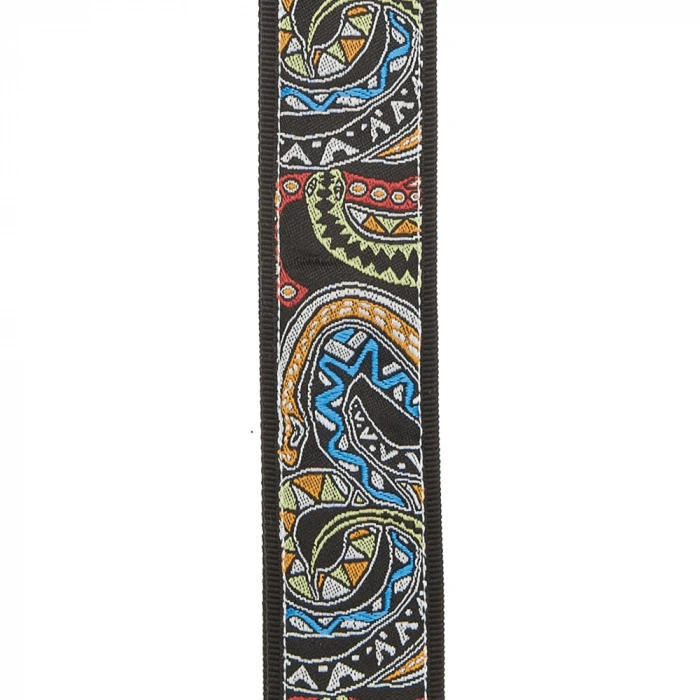 D'Addario 50JS04 Joe Satrani Woven Guitar Strap (Snakes Mosaic)
