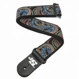 D'Addario 50JS04 Joe Satrani Woven Guitar Strap (Snakes Mosaic)