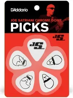 D'Addario 1CWH6-10JS Satriani Signature White (Heavy Gauge)