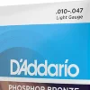 Струни D'Addario EJ38 Phosphor Bronze Regular Light 12-String 10-47