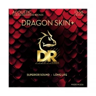 DR DAP-13 Dragon Skin+ Acoustic Phosphor Bronze Medium 13-56