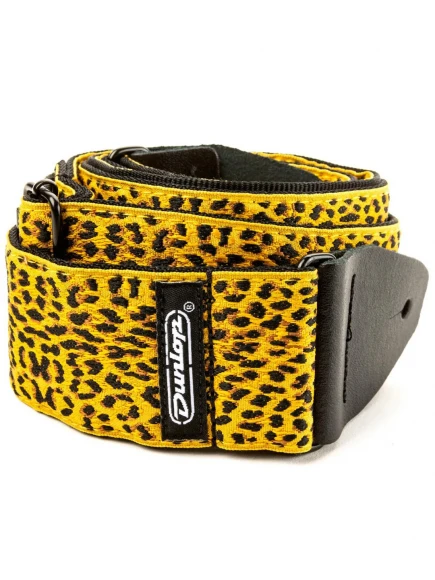 Ремень для гитари Dunlop D6725 Jacquard Leopardskin Strap