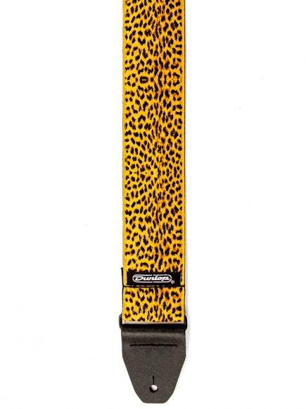 Ремінь для гітари Dunlop D6725 Jacquard Leopardskin Strap Ремінь для гітари Dunlop D6725 Jacquard Leopardskin Strap