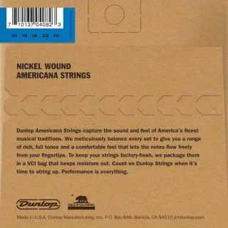 Dunlop DJN1023 Nickel Wound Loop End Banjo Strings 10-23 | 5-String