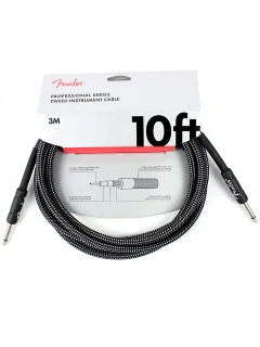 Fender Cable Professional Series 10' Grey Tweed