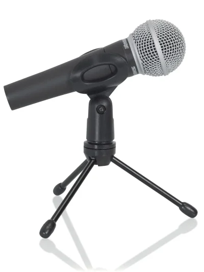 Мікрофонна стійка Gator Frameworks GFW-MIC-0250 Wired Mic Mini Tripod Desktop Stand