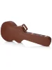 Кейс Gator GW-335-BROWN Semi-Hollow Guitar Deluxe Wood Case