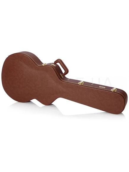 Кейс Gator GW-335-BROWN Semi-Hollow Guitar Deluxe Wood Case