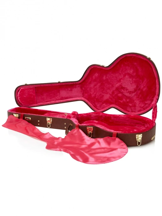 Gator GW-335-BROWN Semi-Hollow Guitar Deluxe Wood Case