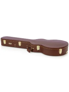 Gator GW-335-BROWN Semi-Hollow Guitar Deluxe Wood Case
