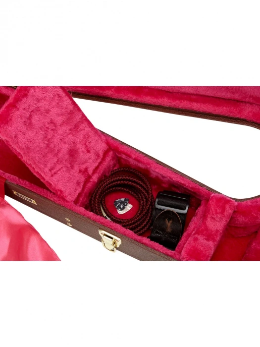 Кейс Кейс Gator GW-335-BROWN Semi-Hollow Guitar Deluxe Wood Case