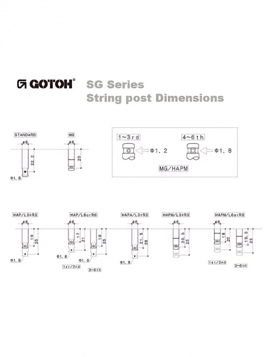 Gotoh SG381-07 L HAPM C