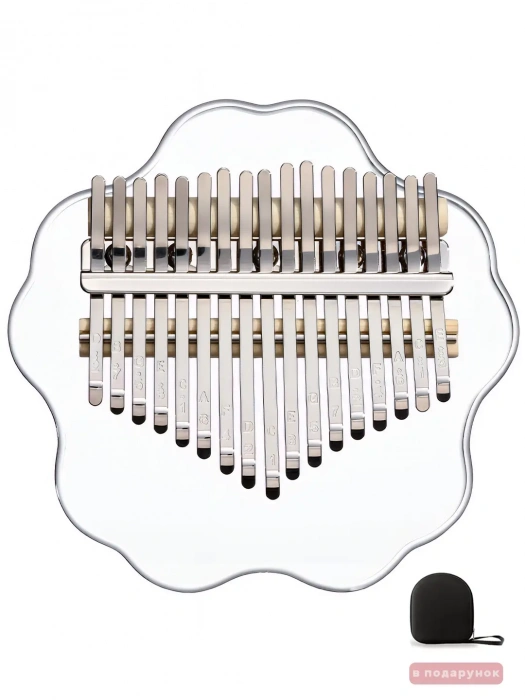 Калімба Калімба Hluru Huashu KHTF17 Transparent Sakura Acrylic