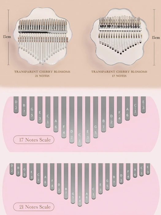 Hluru Huashu KHTF17 Transparent Sakura Acrylic