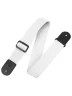 Ремінь для гітари Levy’s M8POLY-WHT Single Tone Solid Colored Poly Series (White)