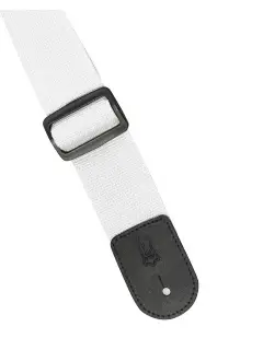 Levy’s M8POLY-WHT Single Tone Solid Colored Poly Series (White)