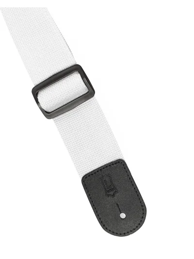 Ремінь для гітари Levy’s M8POLY-WHT Single Tone Solid Colored Poly Series (White)
