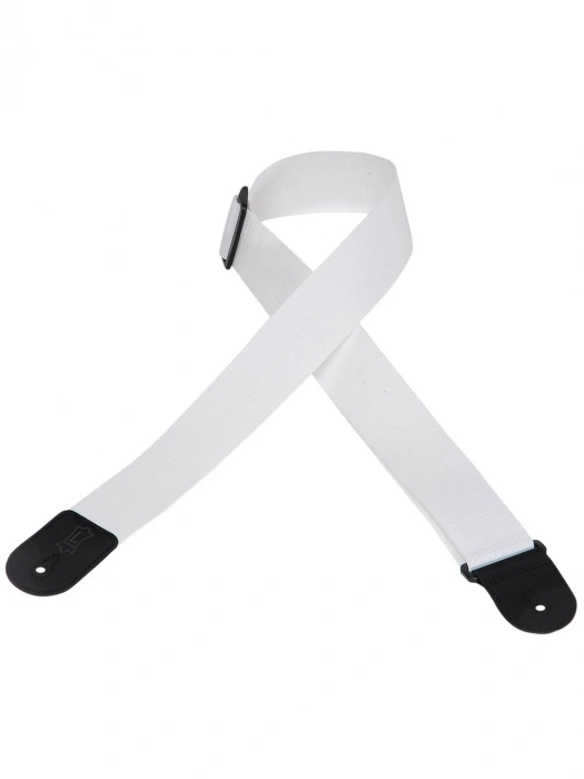 Levy’s M8POLY-WHT Single Tone Solid Colored Poly Series (White)