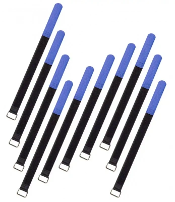 RockBoard RBO CAB TIE 300 BL - Cable Ties, 10 pcs., Medium - Blue