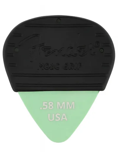 Набір медіаторів Fender Mojo Grip Dura-Tone 0.58 Delrin Picks Surf Green (3 шт)