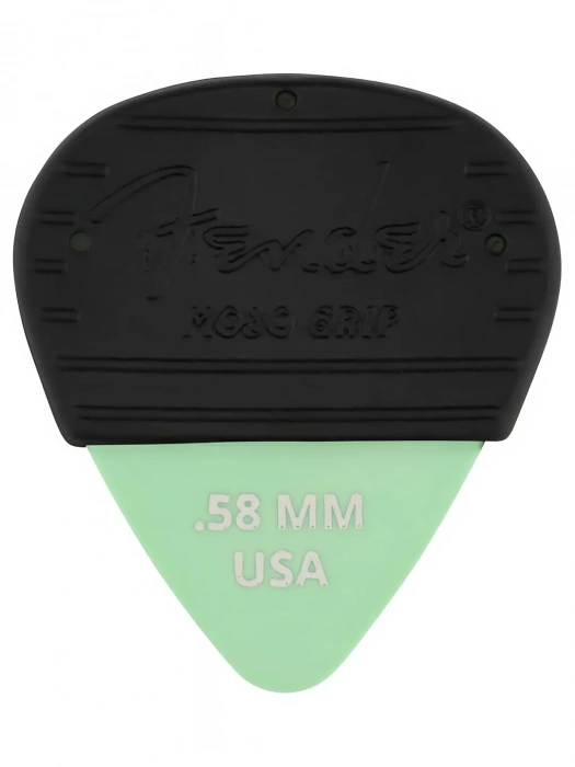Набір медіаторів Набір медіаторів Fender Mojo Grip Dura-Tone 0.58 Delrin Picks Surf Green (3 шт)