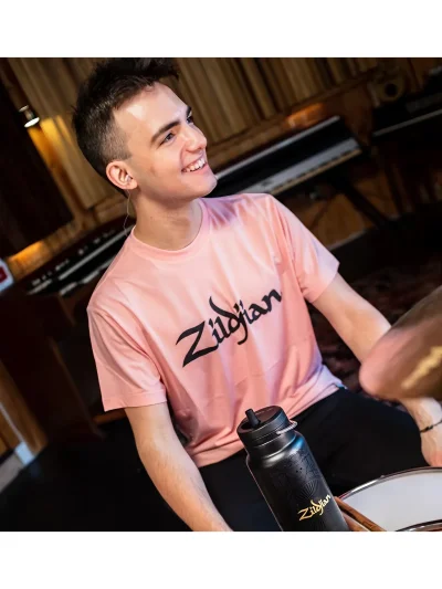 Футболка Zildjian Classic Logo Pink T-Shirt Small