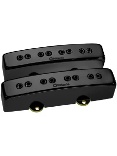 Dimarzio DP302GB Relentless J Bass Pair (Gloss Black Metal)