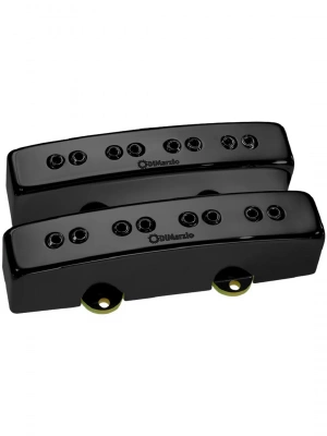 Dimarzio DP302GB Relentless J Bass Pair (Gloss Black Metal)