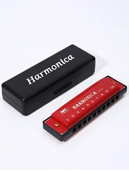 Губная гармоника Overtone HAR10 Red