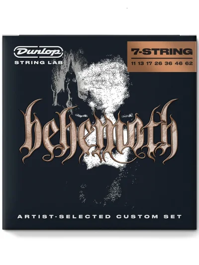Струни Dunlop BEHN11627 Behemoth Artist-Selected Custom 11-62 | 7-String