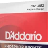 Струни D'Addario EJ39 Phosphor Bronze Medium 12-String 12-52