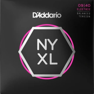 D'Addario NYXL0940BT NYXL Electric Balanced Tension Super Light 09-40