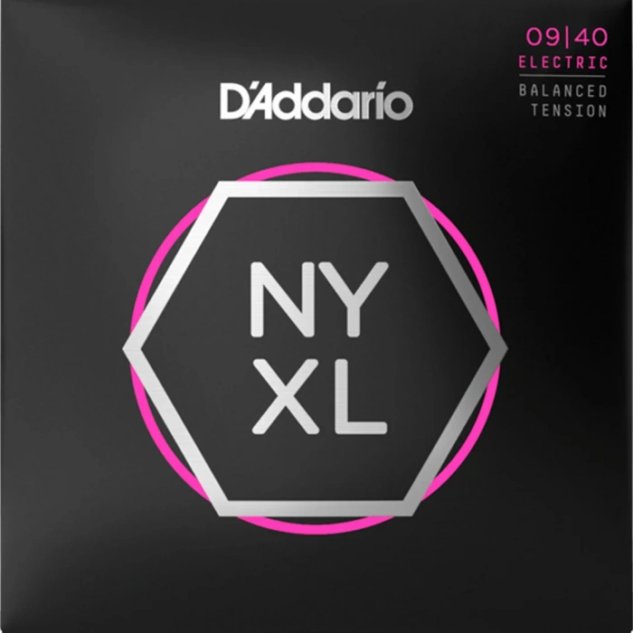 Струни Струни D'Addario NYXL0940BT NYXL Electric Balanced Tension Super Light 09-40