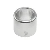 Наконечник для кнопок D'Addario PW-FSTC-01S Loknob Silver Footswitch Cap