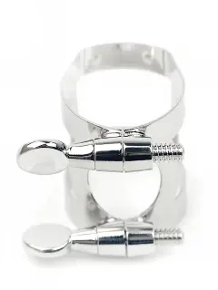 D'Addario RSS1N Rico Ligature & Cap for Soprano Sax Nickel-Plated