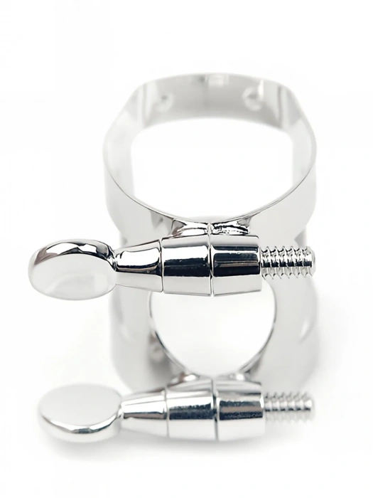 D'Addario RSS1N Rico Ligature & Cap for Soprano Sax Nickel-Plated