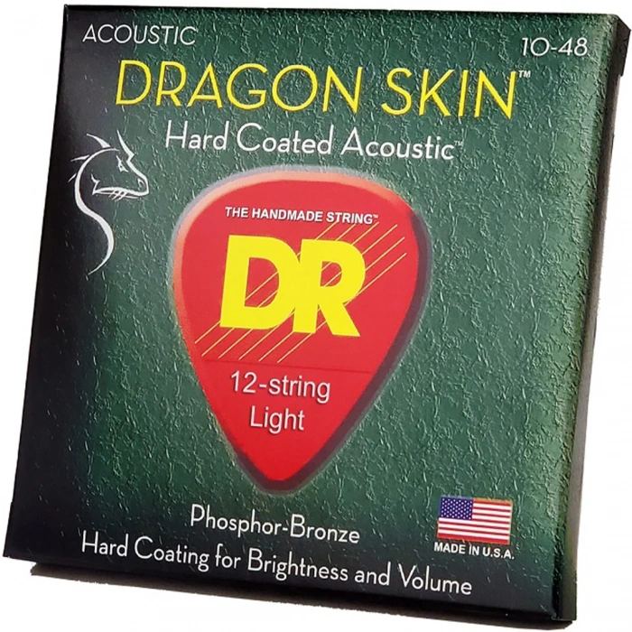 Струни Струни DR DSA-10/12 Dragon Skin Acoustic 12 String 10-48