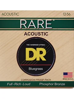 DR RPBG-12/56 Rare Acoustic Phosphor Bronze Bluegrass 12-56