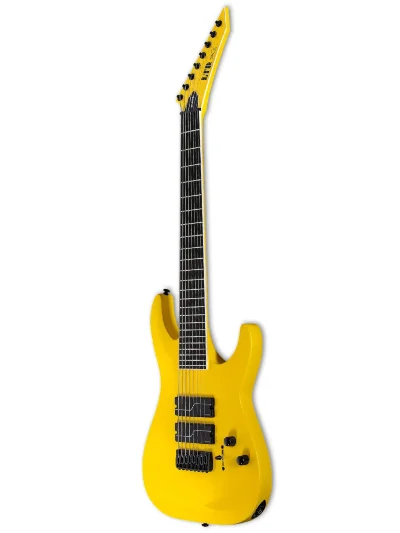 Електрогітара LTD SC-608 Baritone Stephen Carpenter Signature (Yellow)