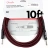 Fender Cable Professional Series 10' Red Tweed