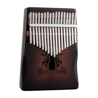 Hluru Huashu KHL17 Deer Mahogany Brown (17 нот, червоне дерево)